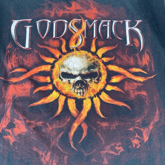 Vintage 2012 Godsmack US Tour T-shirt Size M - Picture 2 of 8